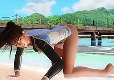 watching hitomi’s erotic beach spread close up is pure fire