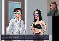 I've started drama with my chemistry teacher in Summertime Saga uncensored!