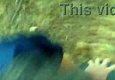 Matthew Cole performs oral sex in the woods at the Forest Park