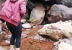 por mas mujeres asi nos fuimos de paseo por la montana con estefii muy zorra mira lo que hace