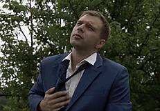 Men in suits strip naked for gay boxing and orgasm