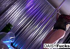 Sexy Stripper Cums On Pole Solo