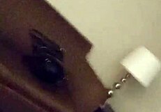 In the office, cute slut sucks cock before riding it passionately