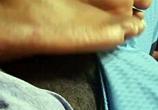 wife gives footjob on 20170720 232123