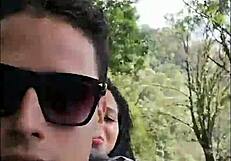 por mas mujeres asi nos fuimos de paseo por la montana con estefii muy zorra mira lo que hace