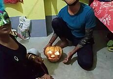 2022 Halloween Special: Hard Fucking Ex-Girlfriend in Costumes at Party