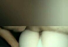 Intense neighbor fucking Silky's ass after the party ends, cheating with homemade passion