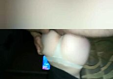 Intense neighbor fucking Silky's ass after the party ends, cheating with homemade passion