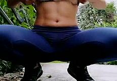 Colombian Anal Passion in the Park