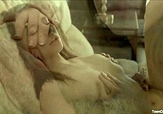 Young lesbians dive into hot girl-on-girl play with toys and fingering.