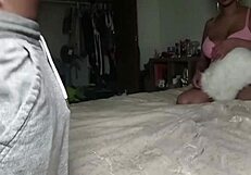 Thick Sexy Avamarie Crawls to Big Black Cock