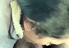 he watches her perfect ass as she squeezes his cock