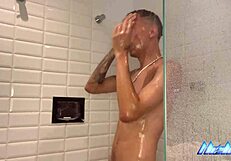 Young amateur boy gets dominated by hot muscular brazilian twink