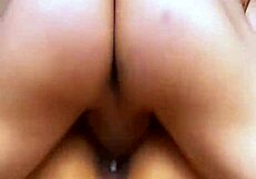 petite latina aunt tempts with caresses