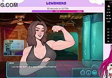 Vtuber Lewdneko Plays Sleeve Shock!