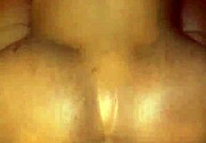 caramel addicted teen bent over for doggystyle