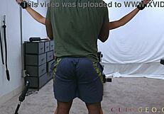 First three scenes between petite Asian wife and her well-endewed black bull