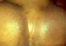 caramel addicted teen bent over for doggystyle