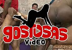 Group of sexy milfs in amateur video