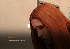 College girl bound for monster cock anal!