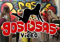 Group of sexy milfs in amateur video