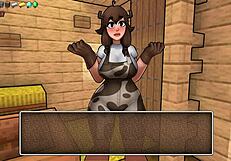 Horny girlfriend's secret skill: expert sucking and hornycraft