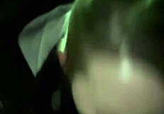 Public Peeing Turns to Risky Blowjob and Huge Creampie in Shower