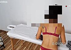 Amateur solo ass massage with beautiful women.