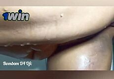 brunette with big ass gives oral and gets cumshot