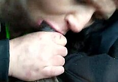 A white next door neighbor blowjob a blowjob to his cock next door