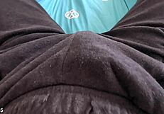 Peeing in my pants on the bed