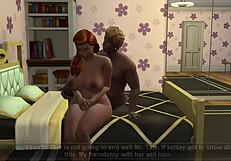 Step uncle fucks shy best friend in college missionary scene