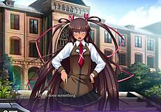 Taimanin Yukikaze 2 Part 08 Yukikaze Way 05 in Black Anime Hentai