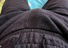 Peeing in my pants on the bed