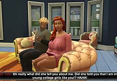 Step uncle fucks shy best friend in college missionary scene