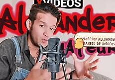 Colombian amateur gropes passive guy in first part