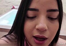 deep blowjob after photoshoot 😈