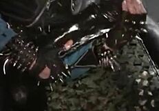 sleazy gay punks in darkroom