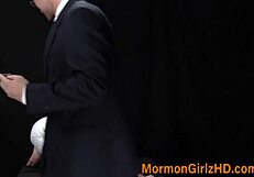 Blonde Teen Gets Jizzed in Missionary