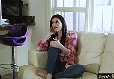 teen babe bent over after steamy oral