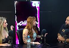 Amateurs in California measure big tits and asses on TV