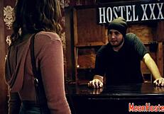 Teen Babe Bent Over And Punished Roughly By Maledom In Hostel!