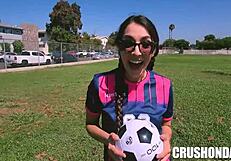 Madison Wilde Proudly Sucks Allen Swift in POV Blowjob