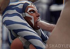Lady Tano having sex in 3D animated hot and spicy porn video of oral sex