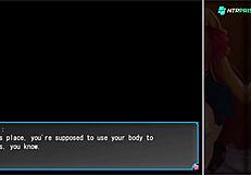 Misaki, my cheating stepsister: Strip show at a granny’s home or Granny’s strip tease
