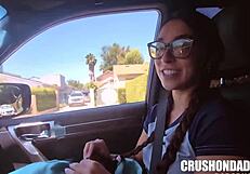 Madison Wilde Proudly Sucks Allen Swift in POV Blowjob