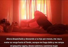 Stepmom Megan fucks son