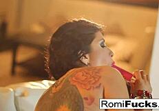 damn, romi rain works her wet pussy like a pro