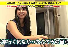 Asian amateur receives facial after blowjob