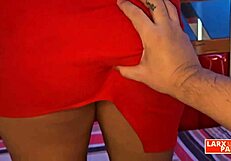 alejandra shows her huge ass in doggy